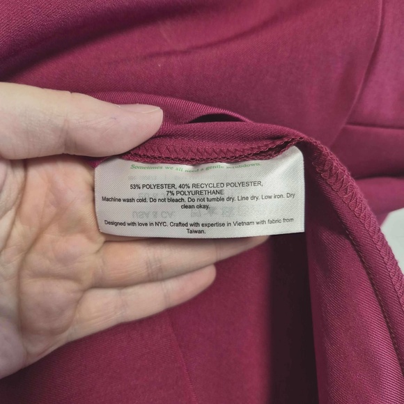 M.M. Lafleur NWT Office Siren Corpcore Berry Red Cap Sleeve Ashley Dress US 8 - Picture 3 of 8